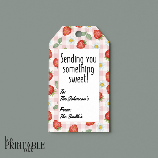 Strawberry Summer Tag