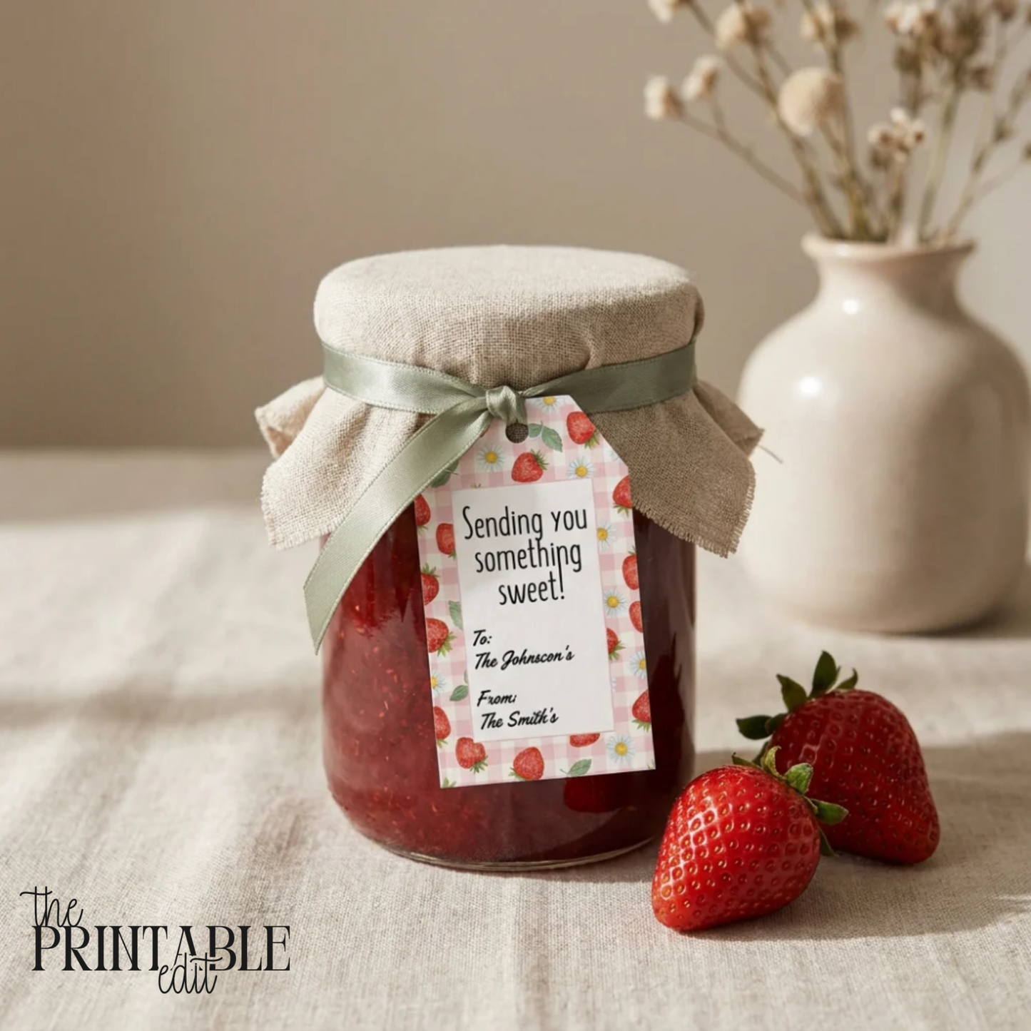 Strawberry Summer Tag