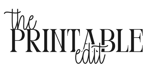 The Printable Edit
